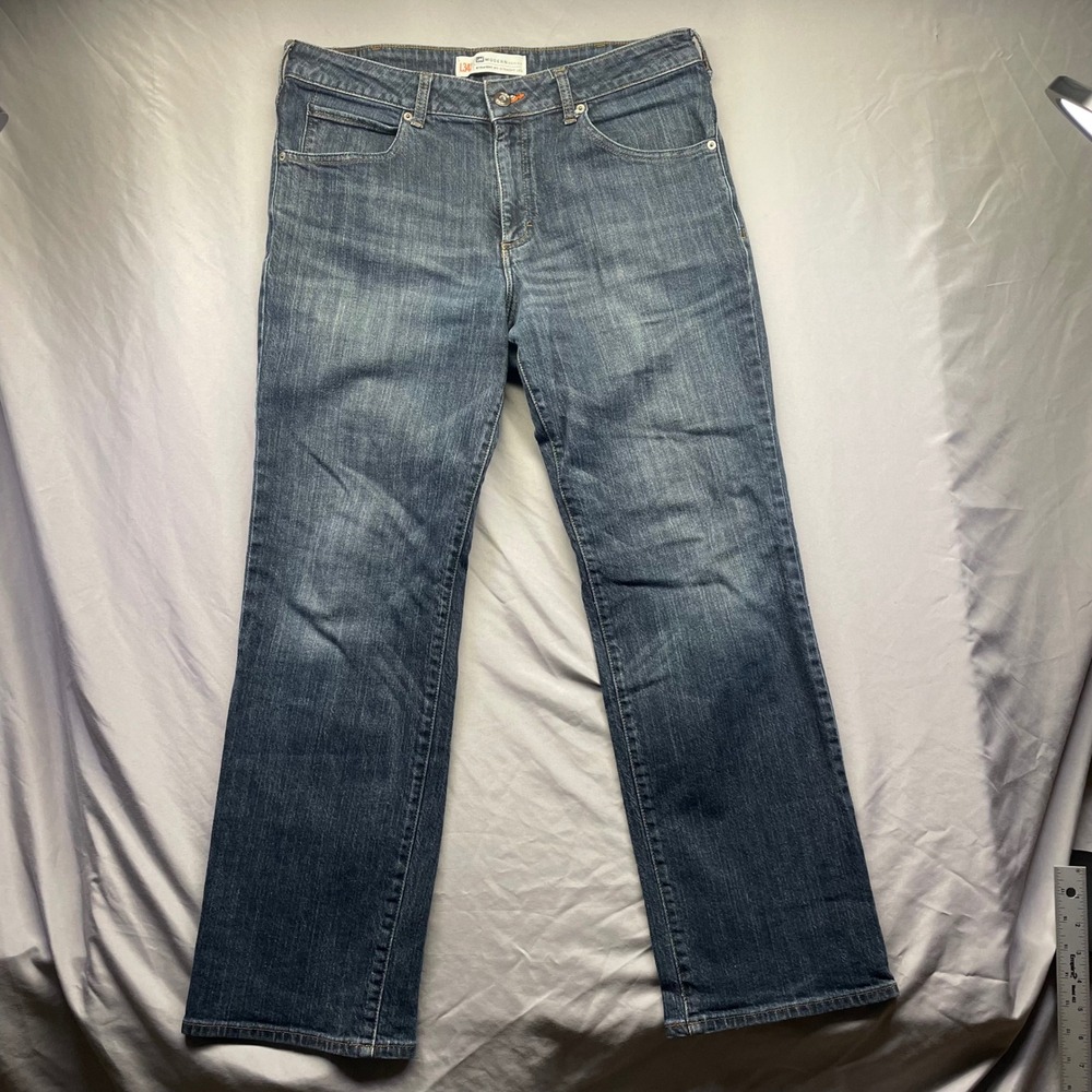 Lee Modern Series Mens Straight Fit Straight Leg Jeans Dark Wash 34x30 L342